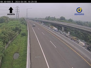 Arus Mudik di Tol MBZ Lancar Jaya Pagi Ini