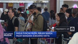 Video: Masuk Puncak Mudik, Ribuan Warga Padati Bandara Soeta