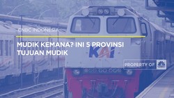 Video: 5 Provinsi Paling Sering Jadi Tujuan Mudik