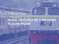 Video: 5 Provinsi Paling Sering Jadi Tujuan Mudik