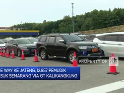 Video: 12.957 Pemudik Masuk Semarang Via GT Kalikangkung