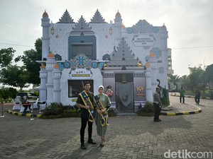 Posyan Bunder Gresik Manjakan Pemudik, Ada Servis Gratis hingga Pijat Capek
