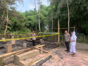 Ulah Tak Terpuji Remaja Sumedang Bakar Bangunan Ponpes Usai Ditegur Ustaz