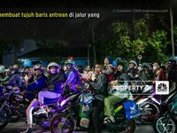 Video: Ribuan Pemudik Motor Tertahan di Ciwandan