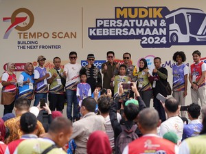 Tempo Scan Kembali Gelar Mudik Gratis untuk Ribuan Karyawan Mitra Usaha