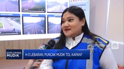Video: H-3 Lebaran, Puncak Mudik Tol Kapan Terjadi?
