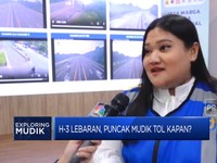 Video: H-3 Lebaran, Puncak Mudik Tol Kapan Terjadi?