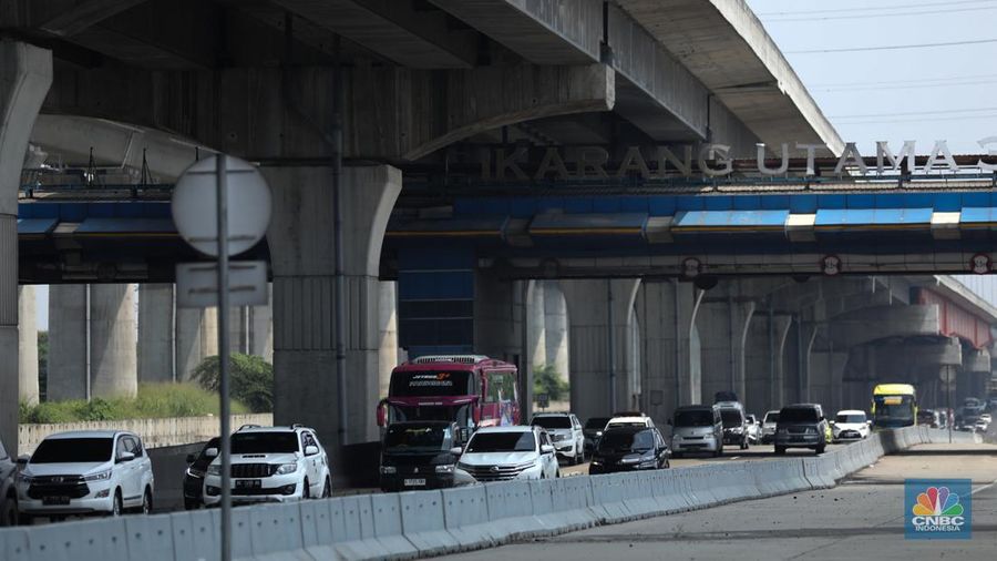 Kendaraan melintas di jalan tol Layang Sheikh Mohammed Bin Zayed (MBZ) km 29 Jakarta - Cikampek, Cikarang, Jawa Barat, Minggu (7/4/2024). (²©²ÊÍøÕ¾/Tri Susilo) Kendaraan melintas di jalan tol Layang Sheikh Mohammed Bin Zayed (MBZ) km 29 Jakarta - Cikampek, Cikarang, Jawa Barat, Minggu (7/4/2024). (²©²ÊÍøÕ¾/Tri Susilo)