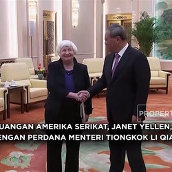 Video: Menteri Keuangan AS Bertemu Perdana Menteri China