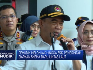 Pemudik Melonjak Hingga 65%, Pemerintah Siapkan Skema Baru Lintas Laut