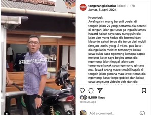 Pemobil HR-V Viral Parkir di Tengah Jalan-Meludah, Kini Dibebastugaskan