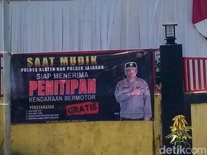 Penitipan Kendaraan Gratis di Kantor Polisi Klaten Sepi Peminat, Kenapa?