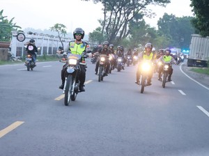 Patroli Siaga Jalur Bojonegoro-Babat demi Mudik Aman dan Nyaman