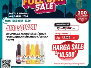Bisa buat Stok Lebaran, Sirup-Kue di Transmart Full Day Sale Mulai Rp 10 Ribuan