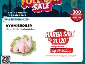 Bikin Opor Makin Hemat, Ayam di Transmart Full Day Sale Mulai dari Rp 20 Ribuan