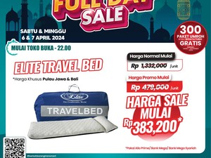 Cocok buat Mudik, Travel Bed di Transmart Full Day Sale Cuma Rp 300 Ribuan