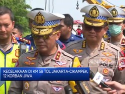 12 Orang Meninggal Dunia di Kecelakaan KM 58 Tol Jakarta-Cikampek