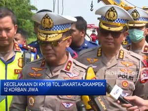 12 Orang Meninggal Dunia di Kecelakaan KM 58 Tol Jakarta-Cikampek