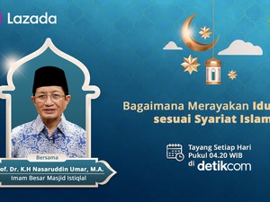 detikKultum Nasaruddin Umar: Ini Cara Merayakan Lebaran sesuai Syariat Islam