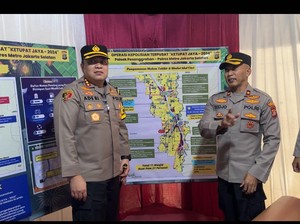 Kapolres Jaksel Cek Pospam Pesanggrahan Pastikan Situasi Kondusif