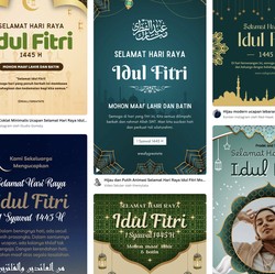 Aplikasi & Website Untuk Bikin Kartu Ucapan Lebaran Digital