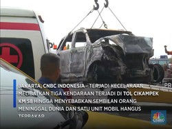 Kecelakaan KM 58 Tol Cikampek: 9 Orang Tewas