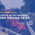 Kecelakaan Maut di KM 58 Tol Cikampek, Ada 12 Kantong Dibawa Ke RS