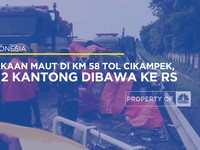 Kecelakaan Maut di KM 58 Tol Cikampek, Ada 12 Kantong Dibawa Ke RS