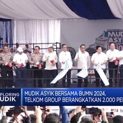 Mudik Asyik Bersama Bumn 2024, Telkom Group Berangkatkan 2.000 Pemudik