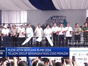 Mudik Asyik Bersama Bumn 2024, Telkom Group Berangkatkan 2.000 Pemudik