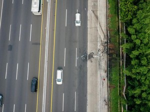 Lalin Normal Kembali, Contraflow di Tol Jakarta-Cikampek Dihentikan