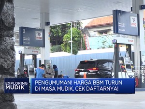 Video: Pengumuman! Harga BBM Turun di Masa Mudik, Cek Daftarnya!