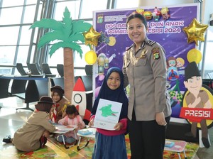 Amankan Mudik, Polisi Dirikan Pos Ramah Anak dan Ibu di Bandara Soetta