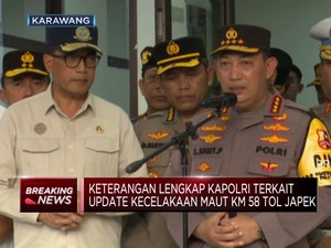 Video: Simak! Pernyataan Kapolri Soal Kecelakaan Maut KM 58 Japek