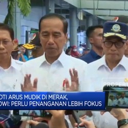 Video: Soroti Arus Mudik di Merak, Jokowi: Perlu Penanganan Fokus