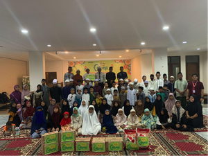 Penerbit Erlangga Salurkan Donasi ke Panti Asuhan di Jabodetabek