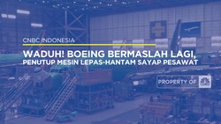 Video: Boeing Bermasalah Lagi, Tutup Mesin Lepas-Hantam Sayap Pesawat