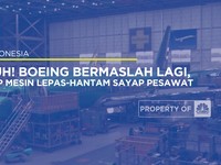 Video: Boeing Bermasalah Lagi, Tutup Mesin Lepas-Hantam Sayap Pesawat