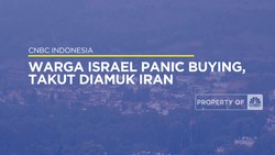 Video: Warga Israel Panic Buying, Takut Diamuk Iran