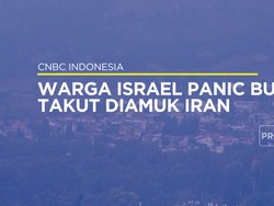 Video: Warga Israel Panic Buying, Takut Diamuk Iran