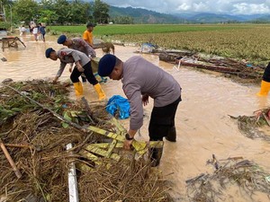 BPBD Gorontalo Utara Ungkap 7.079 Warga Terdampak Banjir, 3 Rumah Hanyut