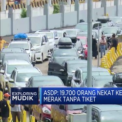 ASDP: 19.700 Orang Nekat ke Pelabuhan Merak Tanpa Tiket