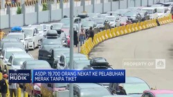 ASDP: 19.700 Orang Nekat ke Pelabuhan Merak Tanpa Tiket