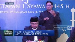 Video:Tok! 1 Syawal 1445 H Jatuh pada 10 April 2024