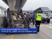 Contraflow Ditiadakan, Arus Mudik Tol Japek Ramai Lancar