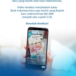 Viral Rupiah Baru Pecahan Rp1.0, BI Buka Suara!