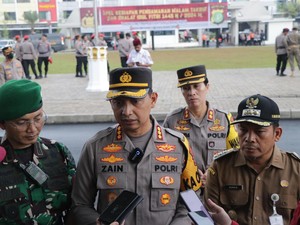 Polres Metro Tangerang Kota Lakukan Penyekatan Antisipasi Takbir Keliling