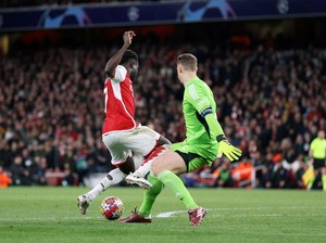 Arsenal Vs Bayern Munich: Saat Aksi Cerdik Saka Gagal Kelabui Wasit