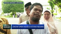 Video: Warga Difabel Ikut Open House di Istana Negara