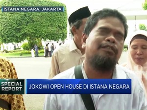 Video: Warga Difabel Ikut Open House di Istana Negara